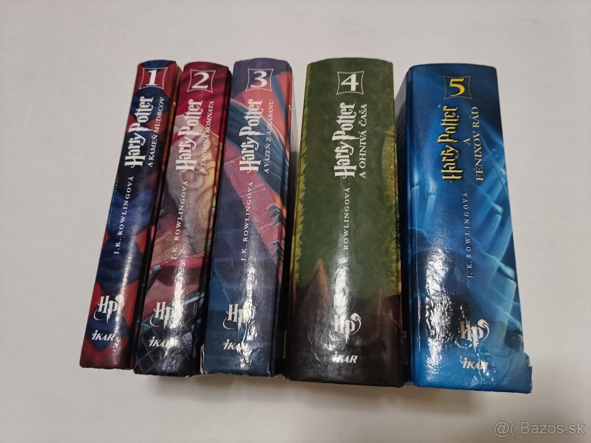 Harry Potter 1-5, prvé vydanie 2000-2003 - 2