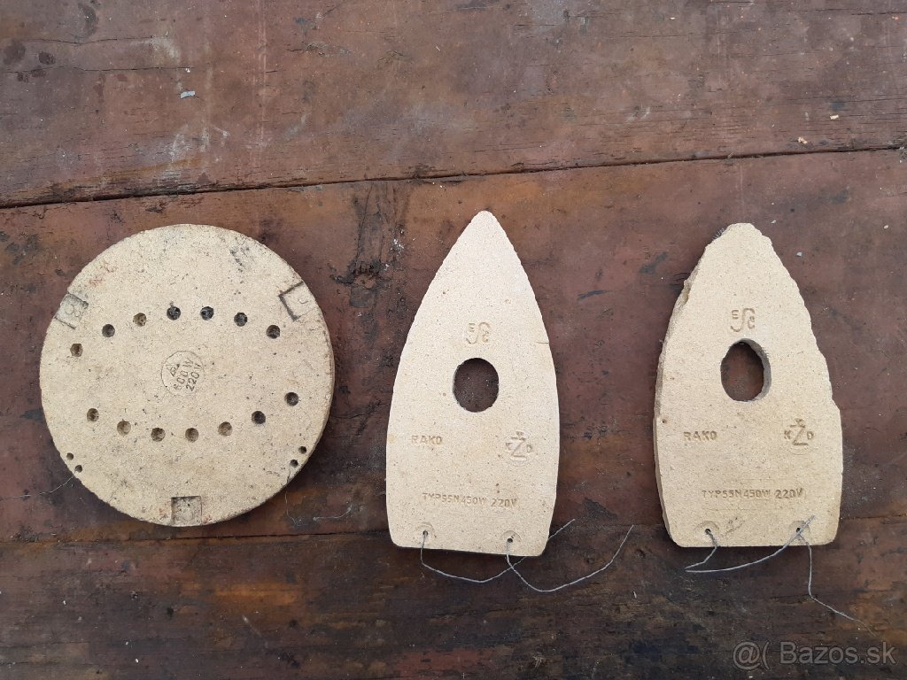 vyhrevné telesá žehlička omnia a varič - 2