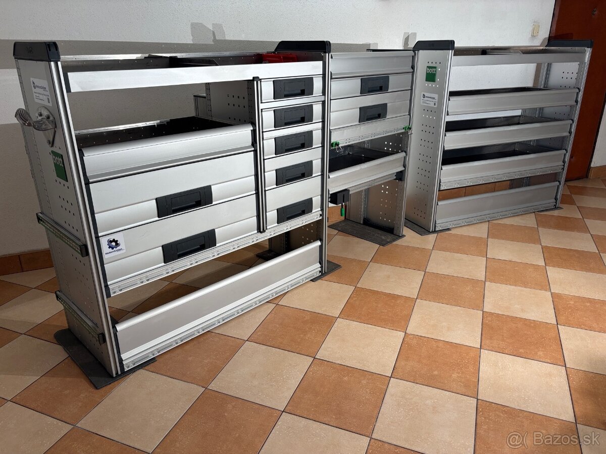 Bott Regále do úžitkových vozidiel Trafic Custom T6 - 2