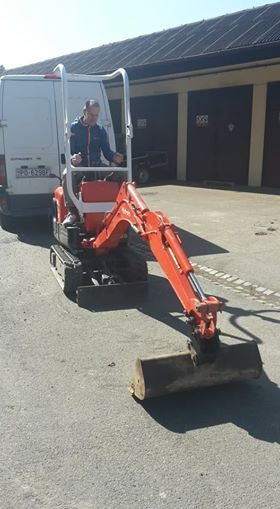 Predám minibager Kubota K008 - 3 - 2