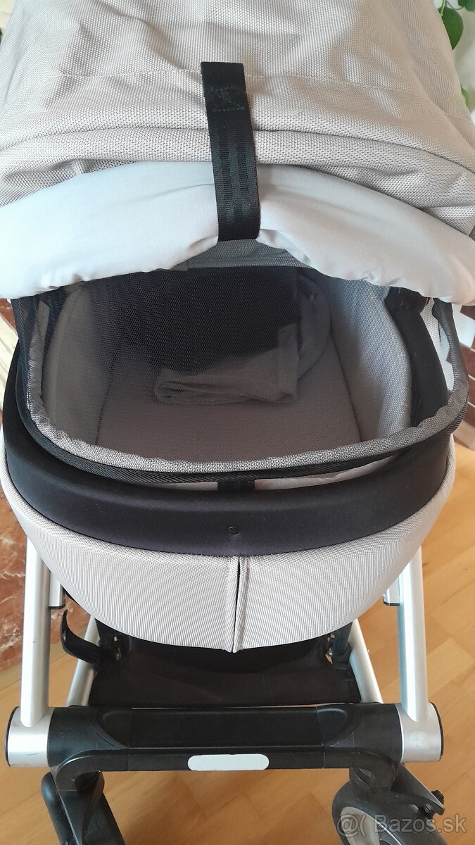 Kombinovaný kočík s fusakom+Pampers č.1 - 2