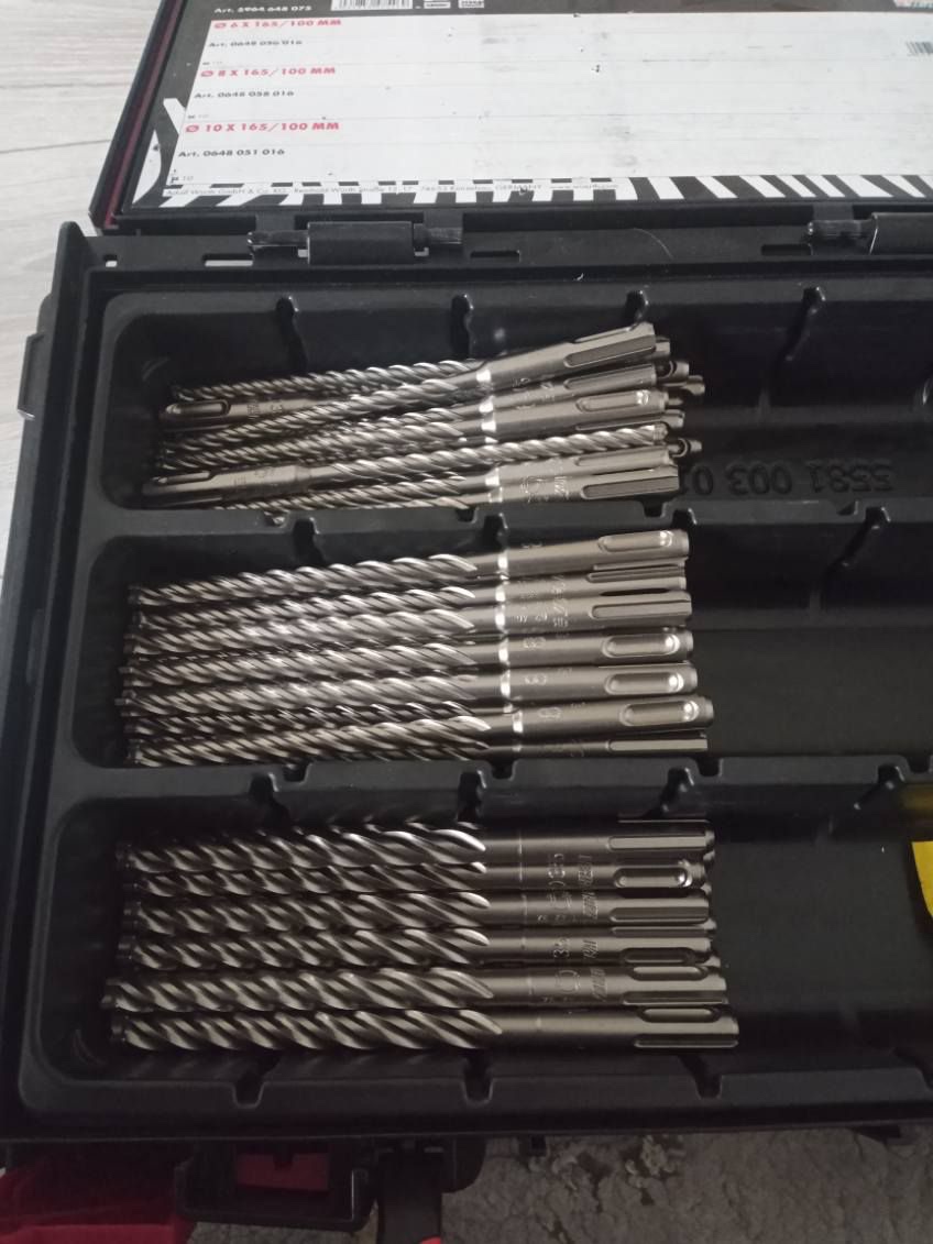 Vrtáky Würth do betónu - 2