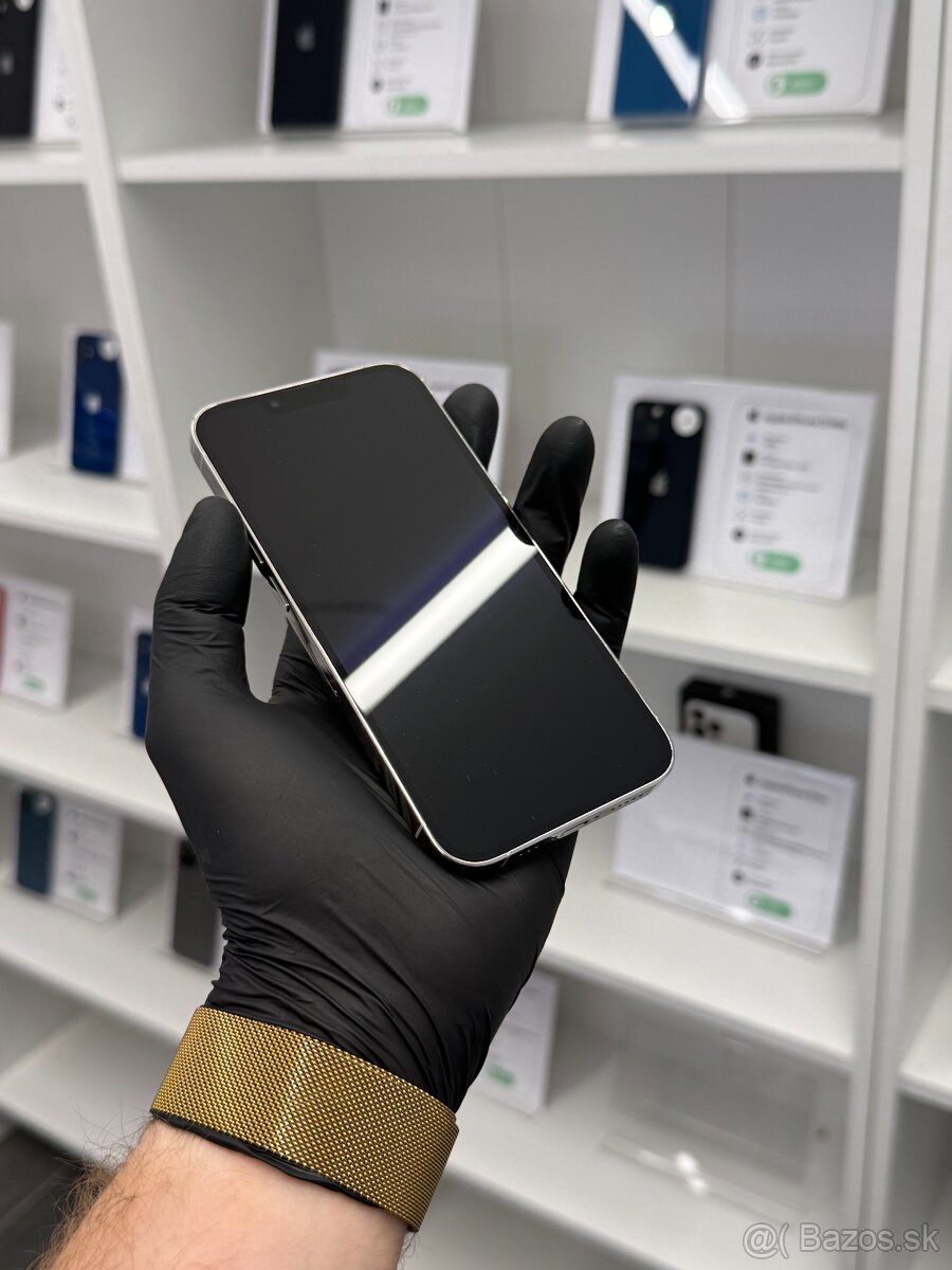 ZÁRUKA 2 ROKY / Apple iPhone 13 Pro 128GB Silver, 100% - 2