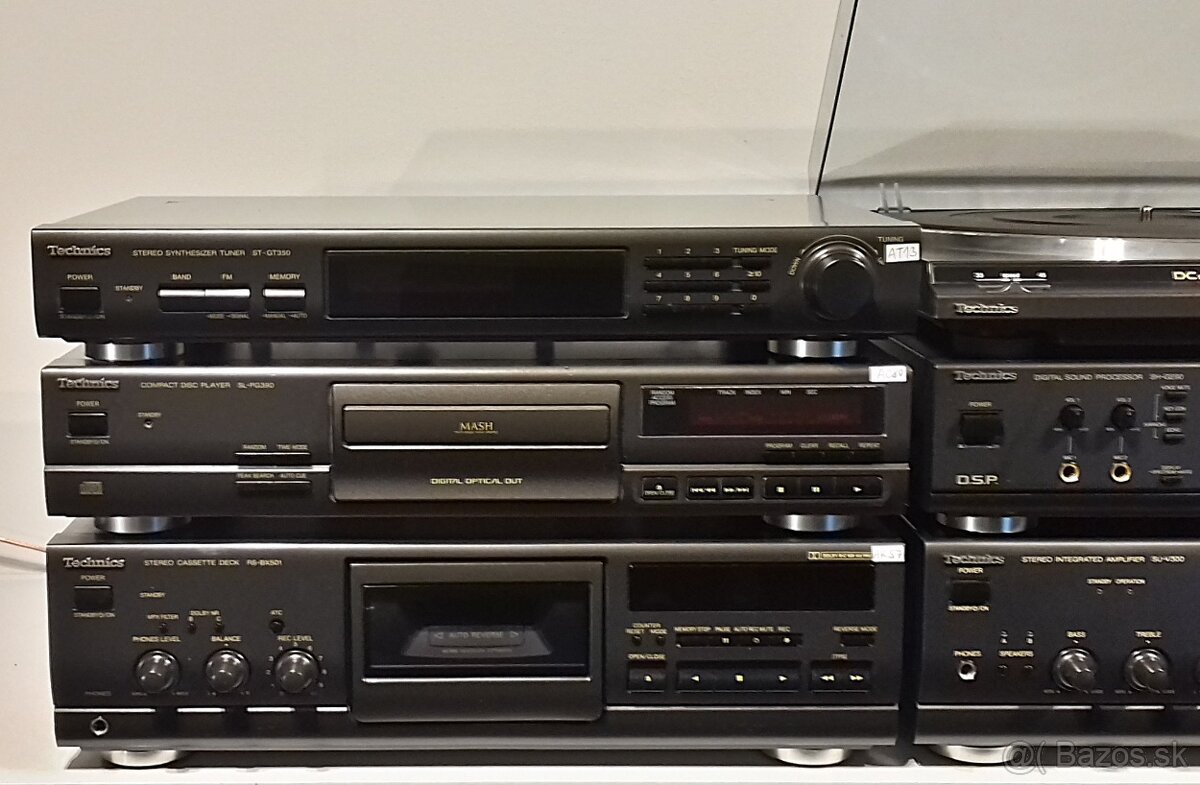 Zostava TECHNICS A01 tuner,CD preh,deck,gramo,equaliz,zosiln - 2