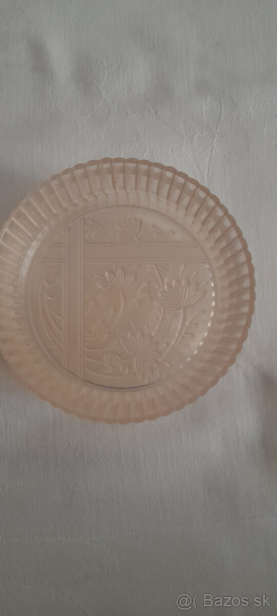 Retro plastové tácky, misky, pohár - 2