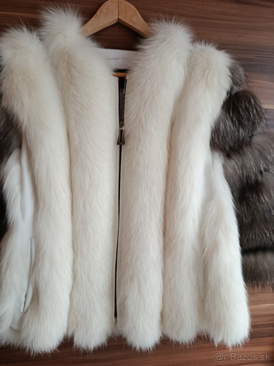 Luxusný kožuštek - pravá koža - 2