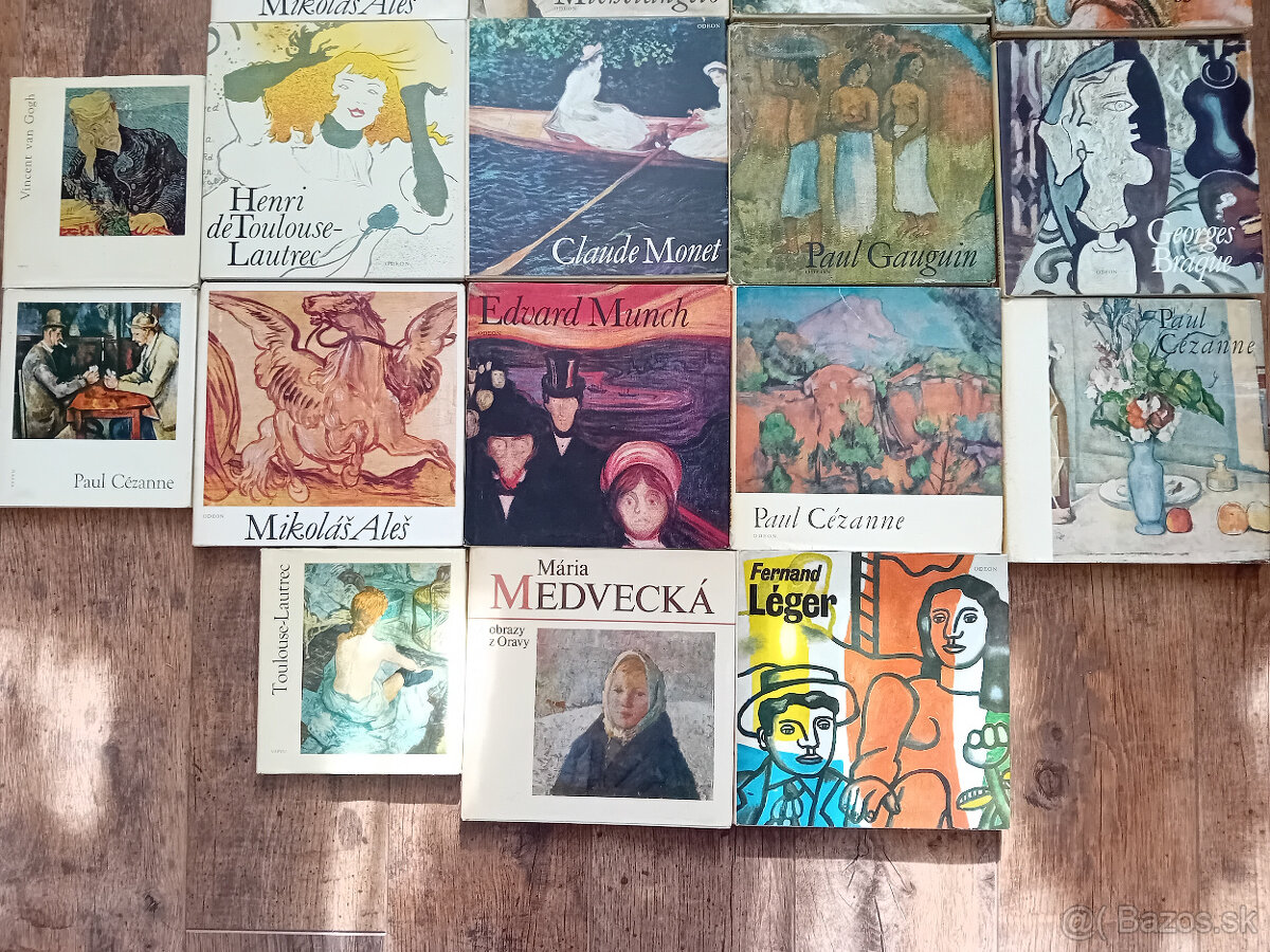 Predám knihy o umelcoch - 2