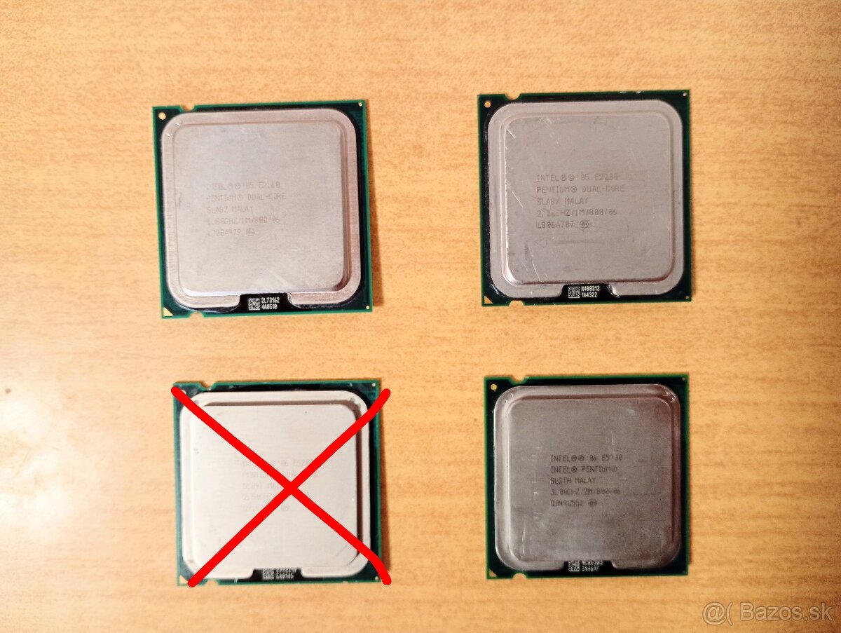 Predám rôzne procesory do PC - 2