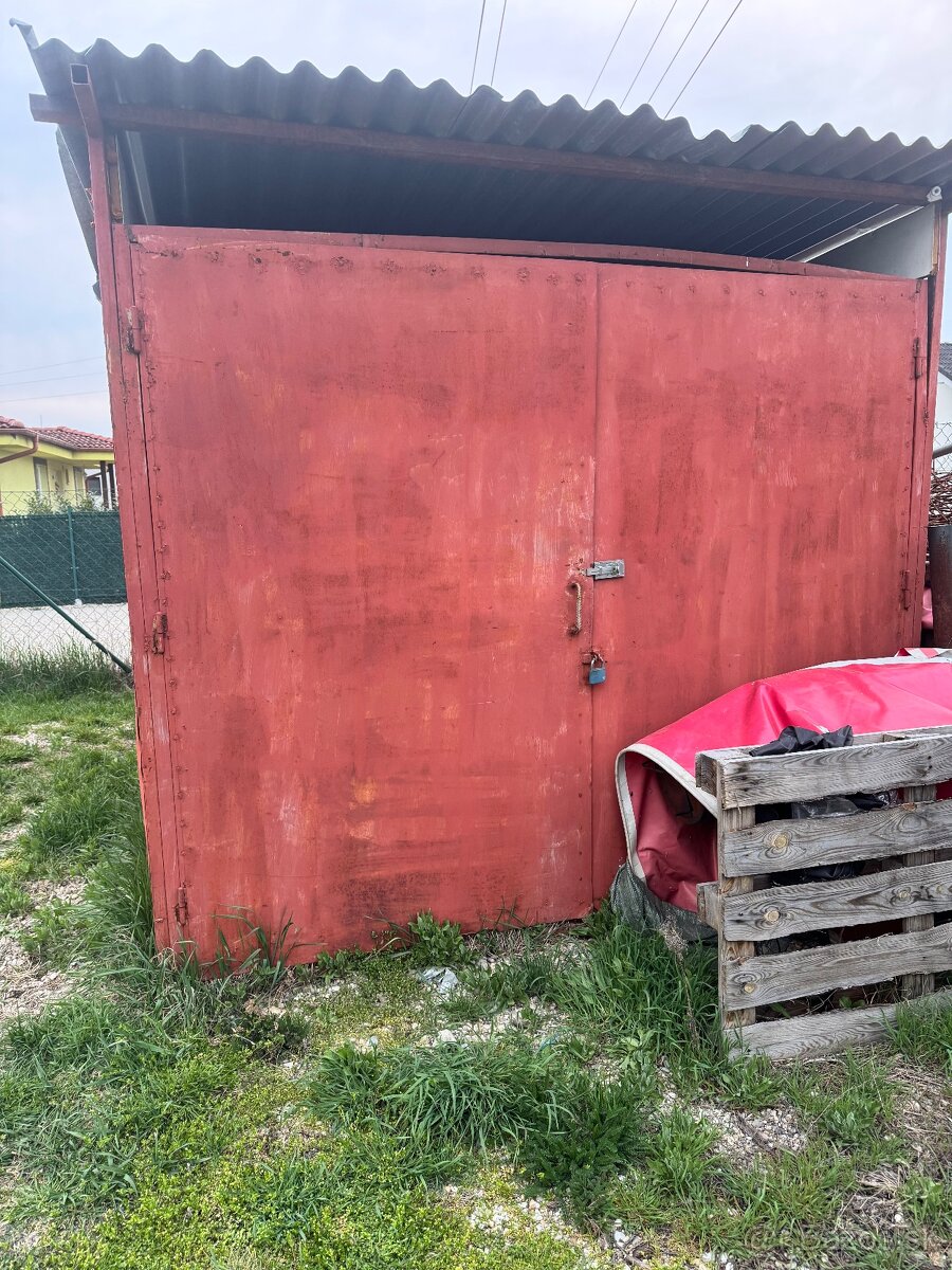 Železná búda- stavebná búda- domček - 2