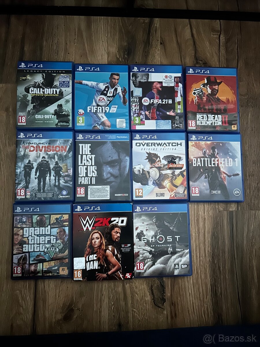 PS4 500GB + hry - 2
