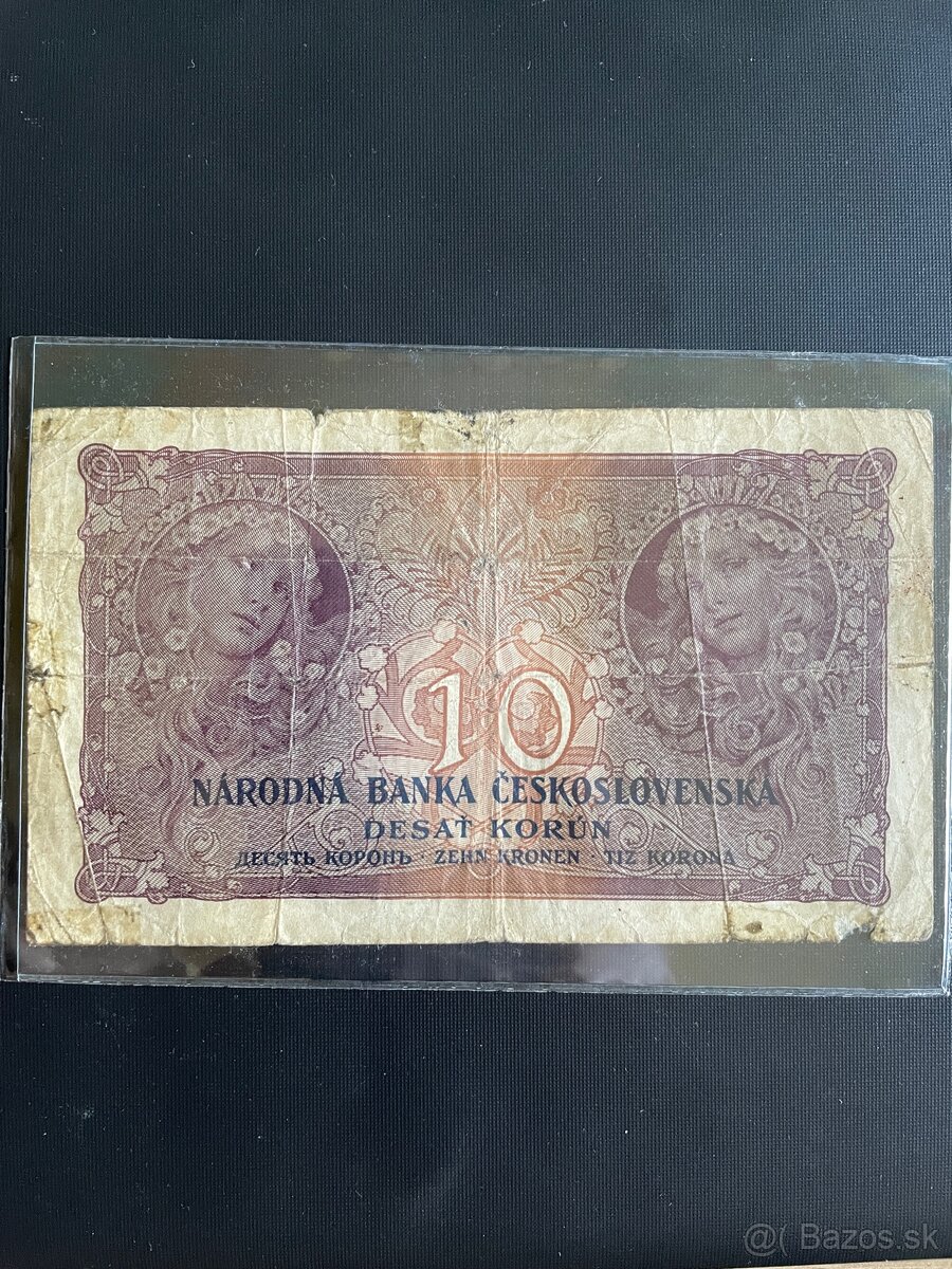 10 korún 1927 - 2