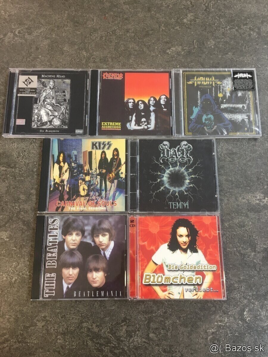 Predám CD albumy + single - 2
