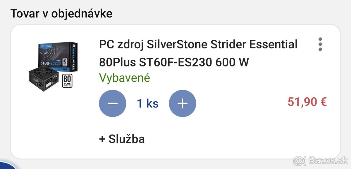 SilverStone zdroj 600W - 2
