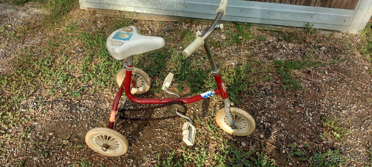 Retro Detská trojkolka - 2
