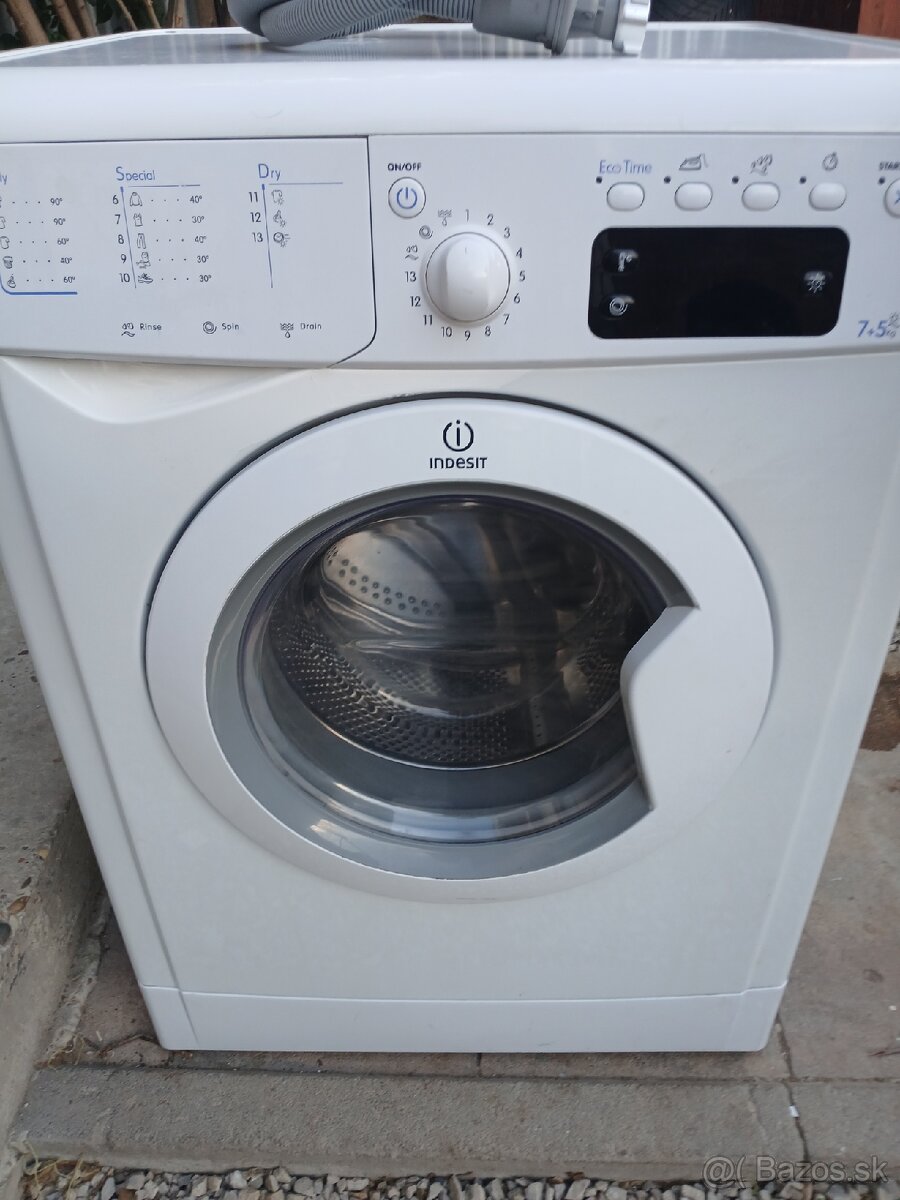 Indesit IWDE7145 práčka-sušička spolu - 2