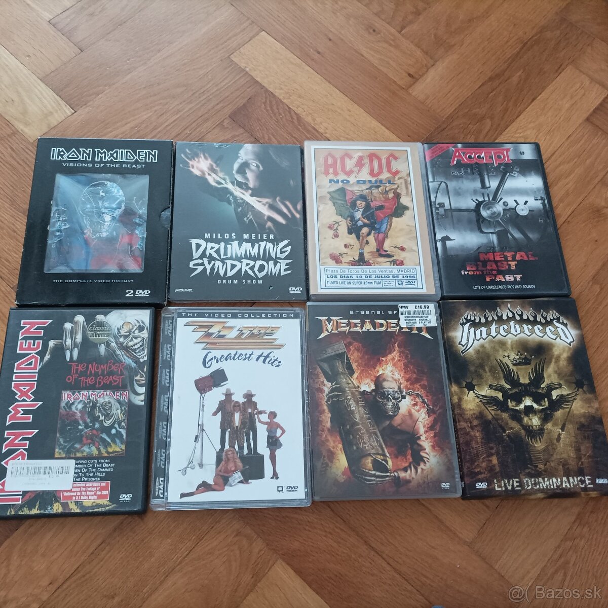 DVD rock, metal - 2