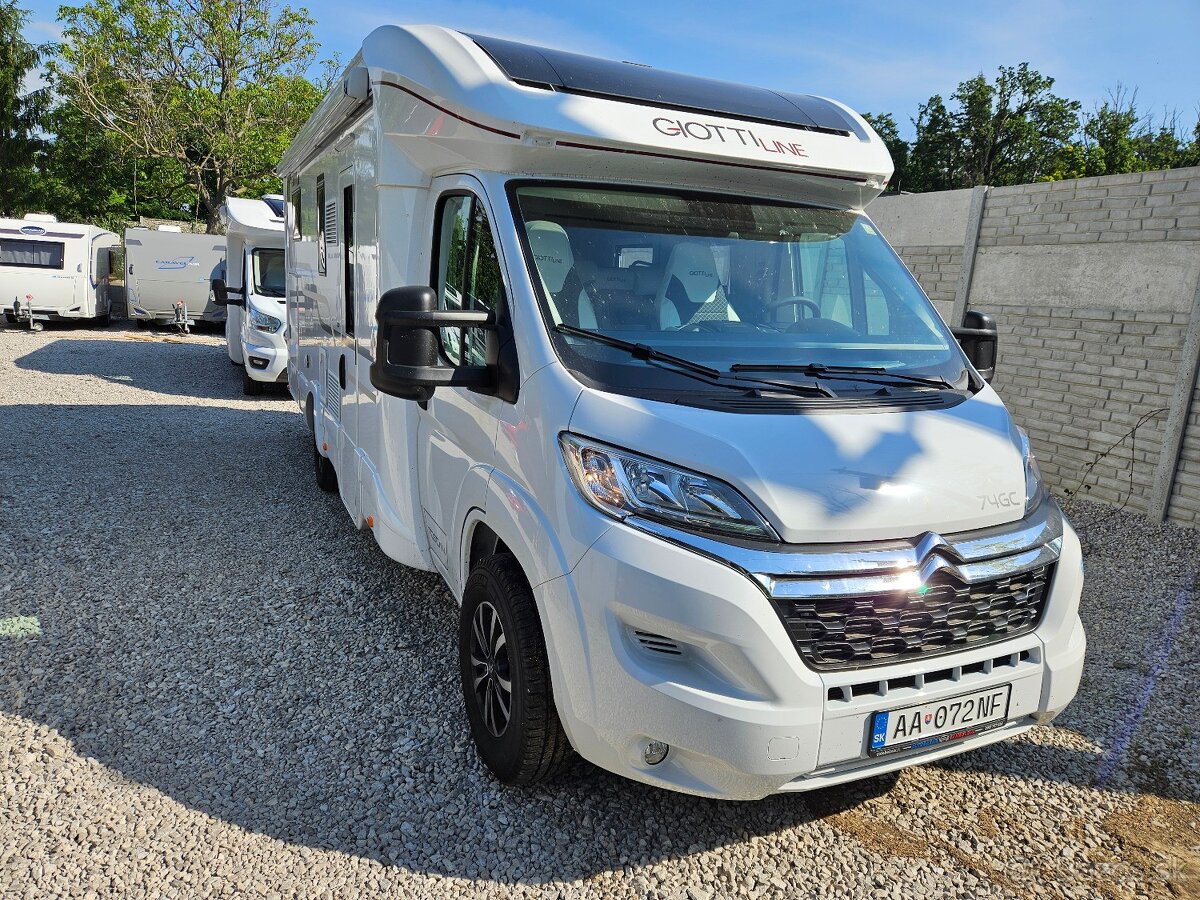 Karavany a obytné autá Giottiline - 2