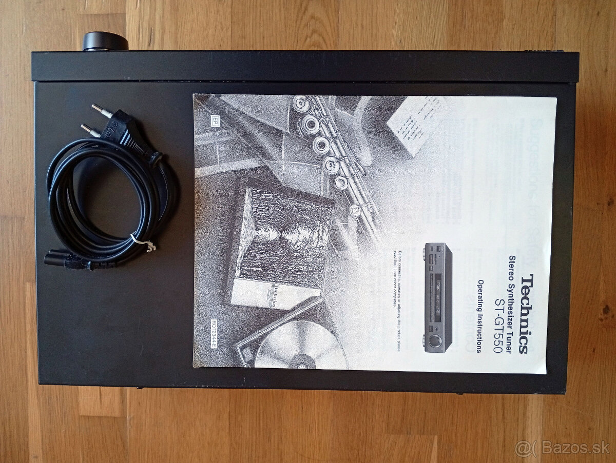 Predám tuner Technics ST-GT550 - 2