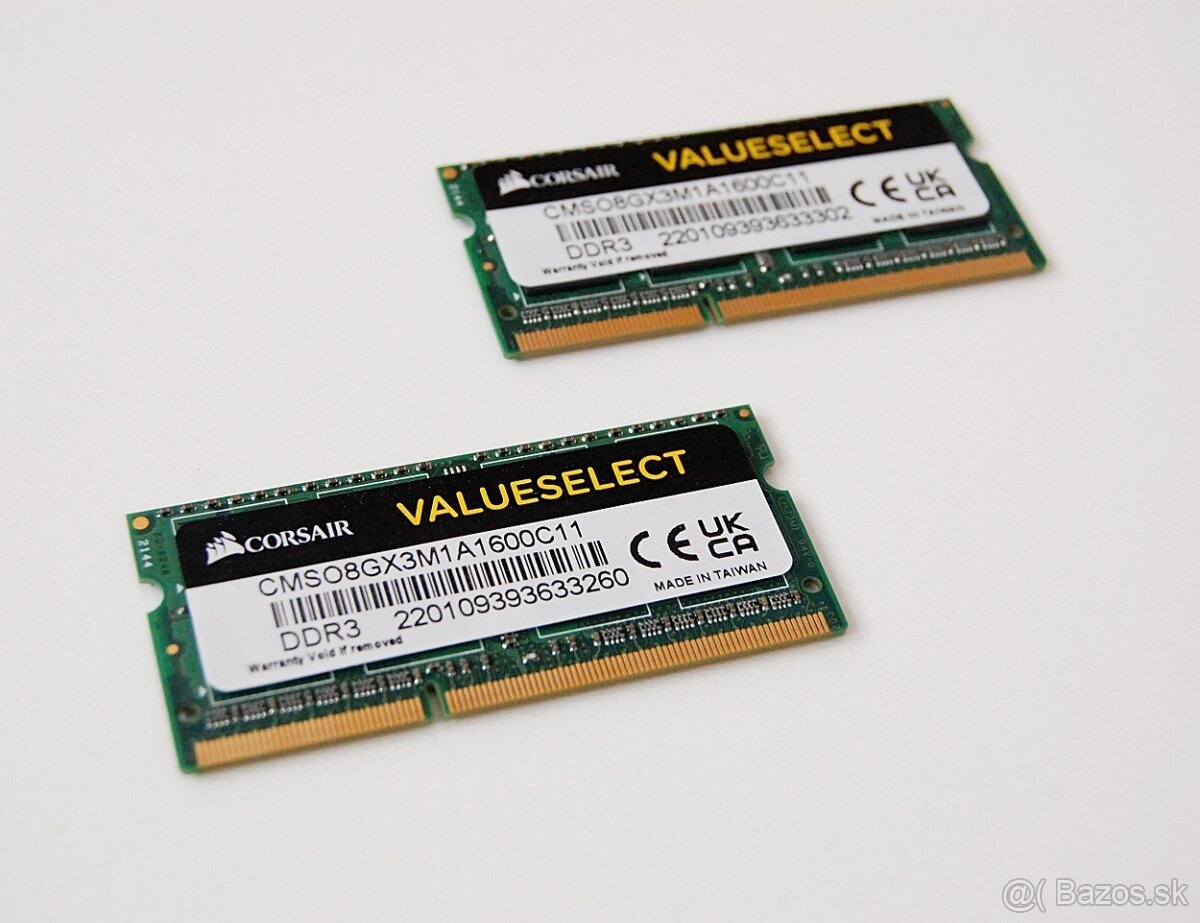 Pamäte RAM CORSAIR 2x 8GB 1600 DDR3 na Apple iMAC - 2