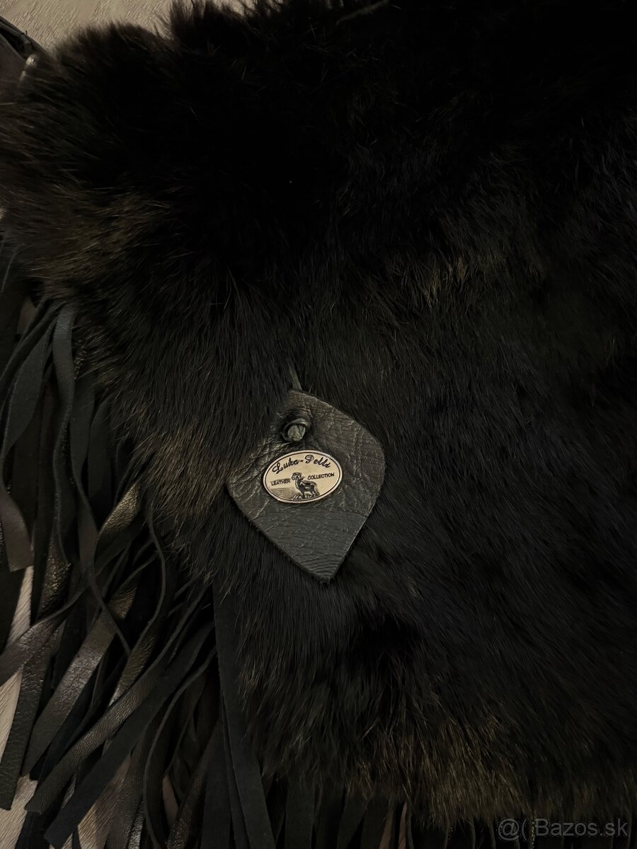 Kabelka práva kozusina kožená - 2