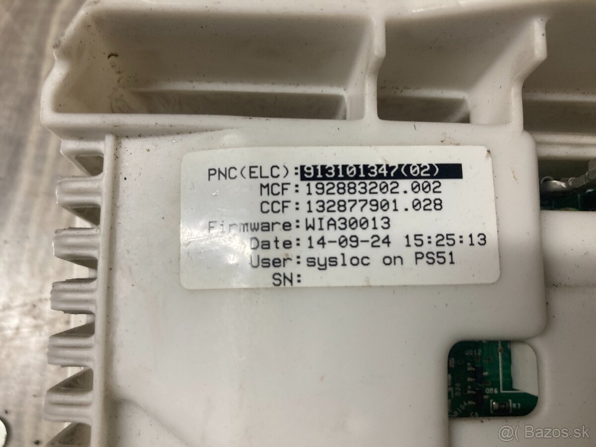 modul pracky EWT1266SSW Electrolux 973913101481007 - 2