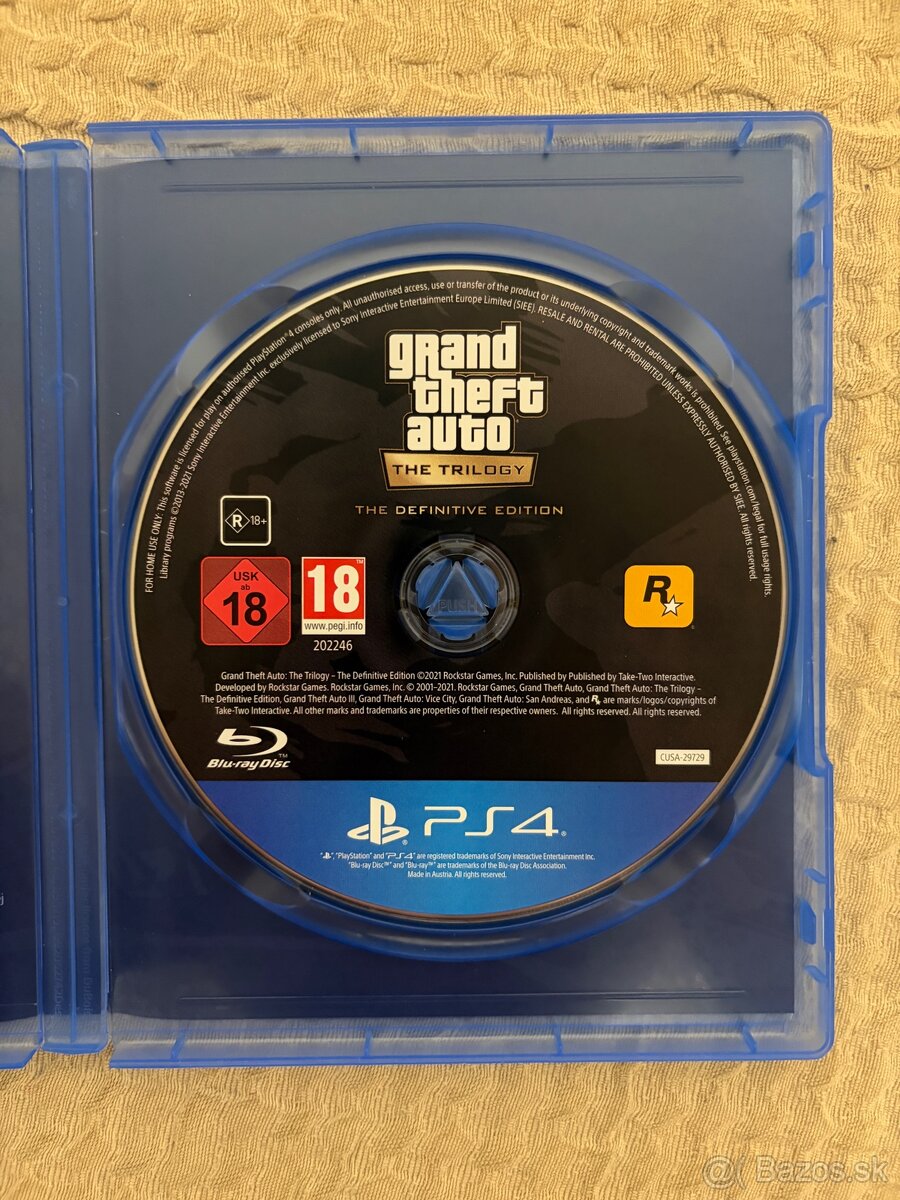 GTA trilogy ps4 - 2