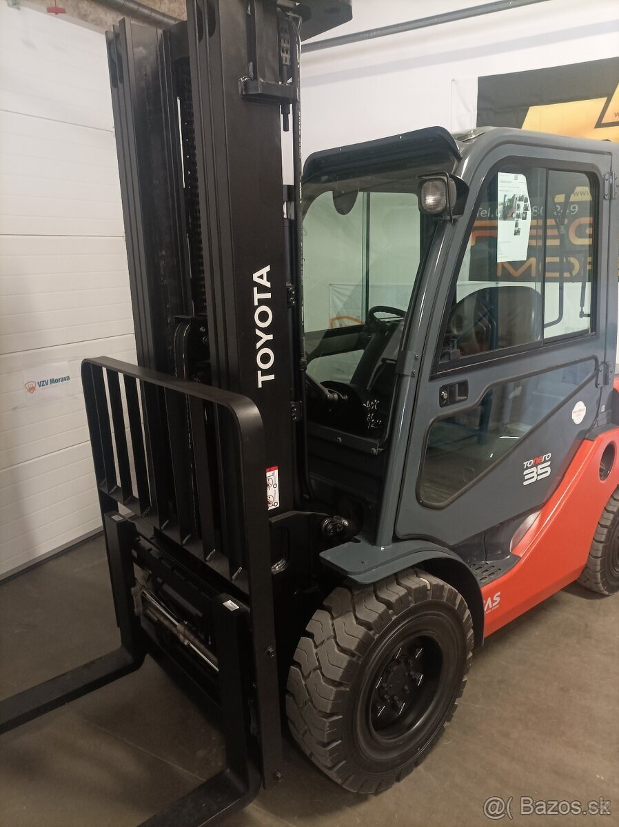 Vysokozdvižný vozík Toyota Tonero 35 s pozicionerem - 2