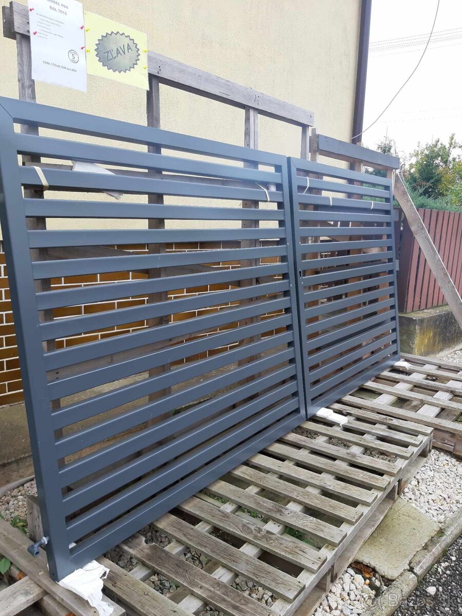 Oceľová vchodová brána - 2