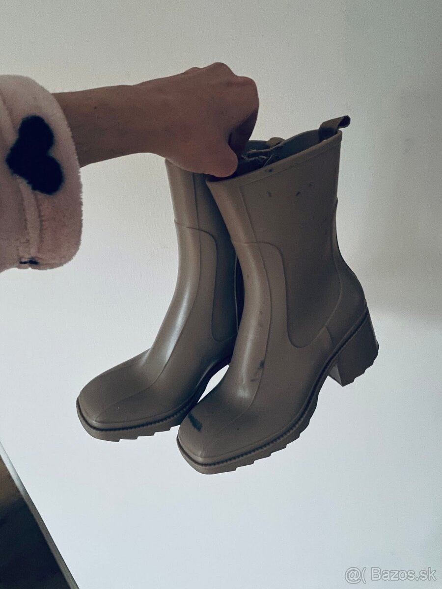 Béžové čižmičky - 2