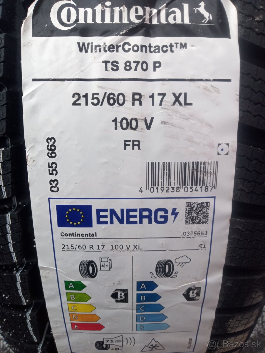 215/60 R17 100V Contact TS 870 - 2