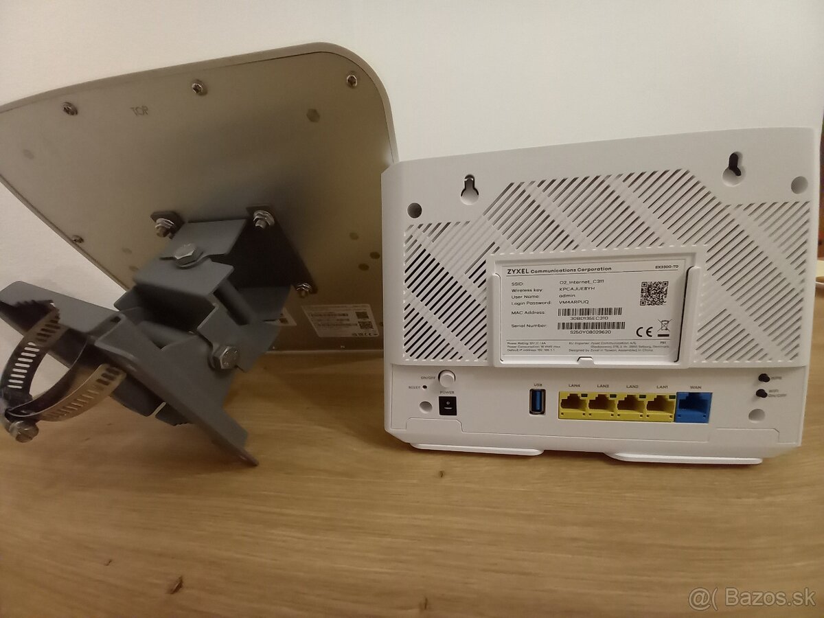 Zyxel NR7130 + router EX3300 (O2) - 2