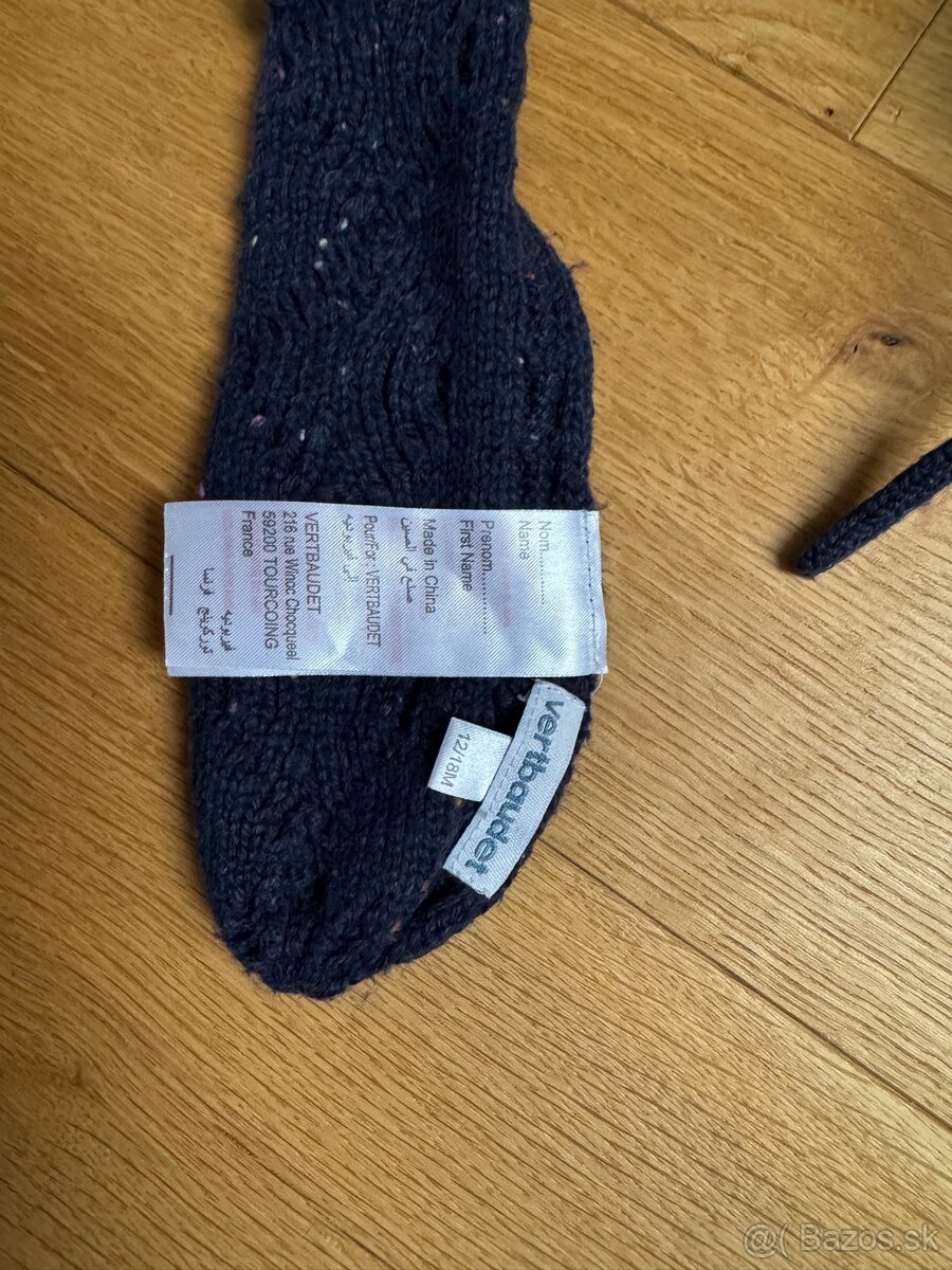 set zimna ciapka sal zn.Verbaudet - 2