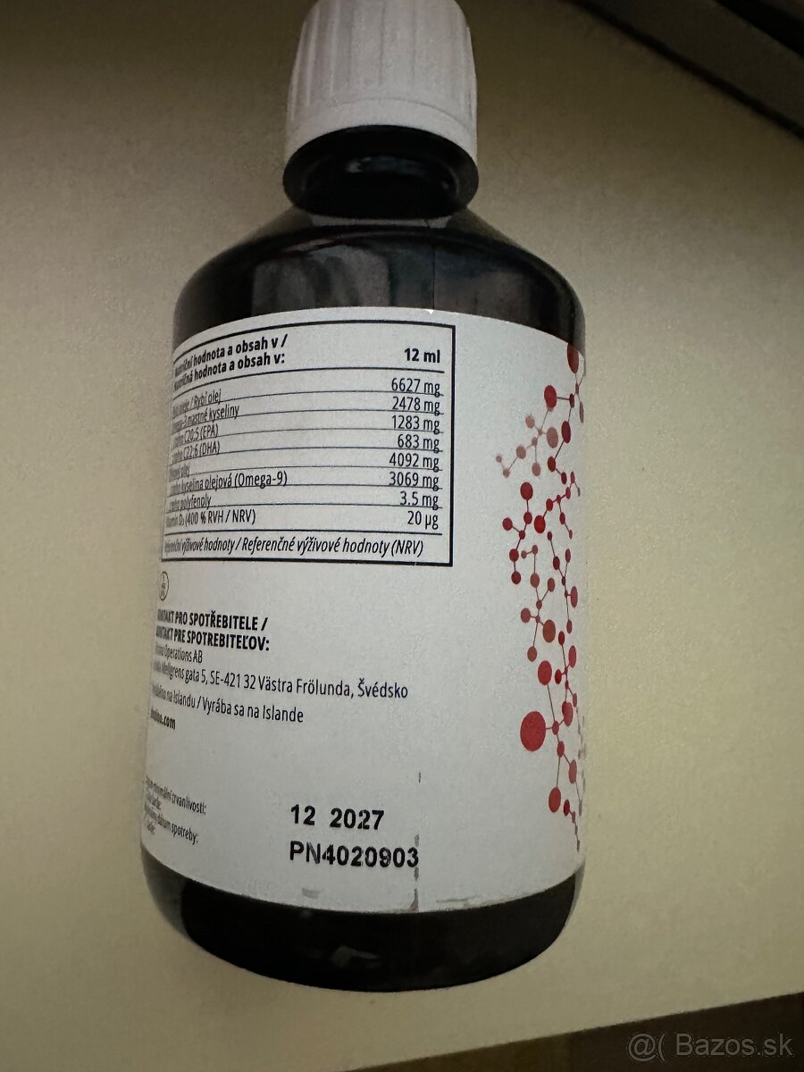 Zinzino olej 300ml - 2