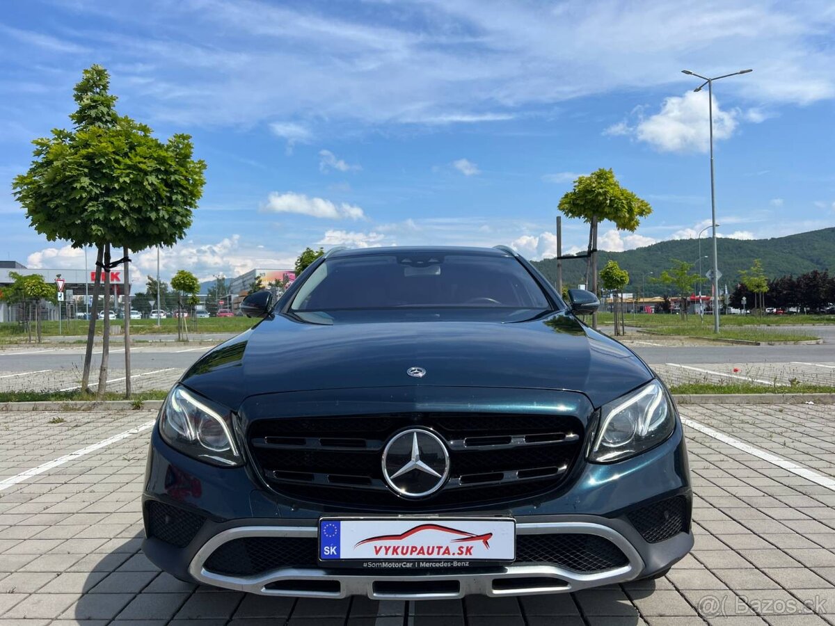 Mercedes-Benz E trieda All-Terrain 350 d 4MATIC A/T 190KW