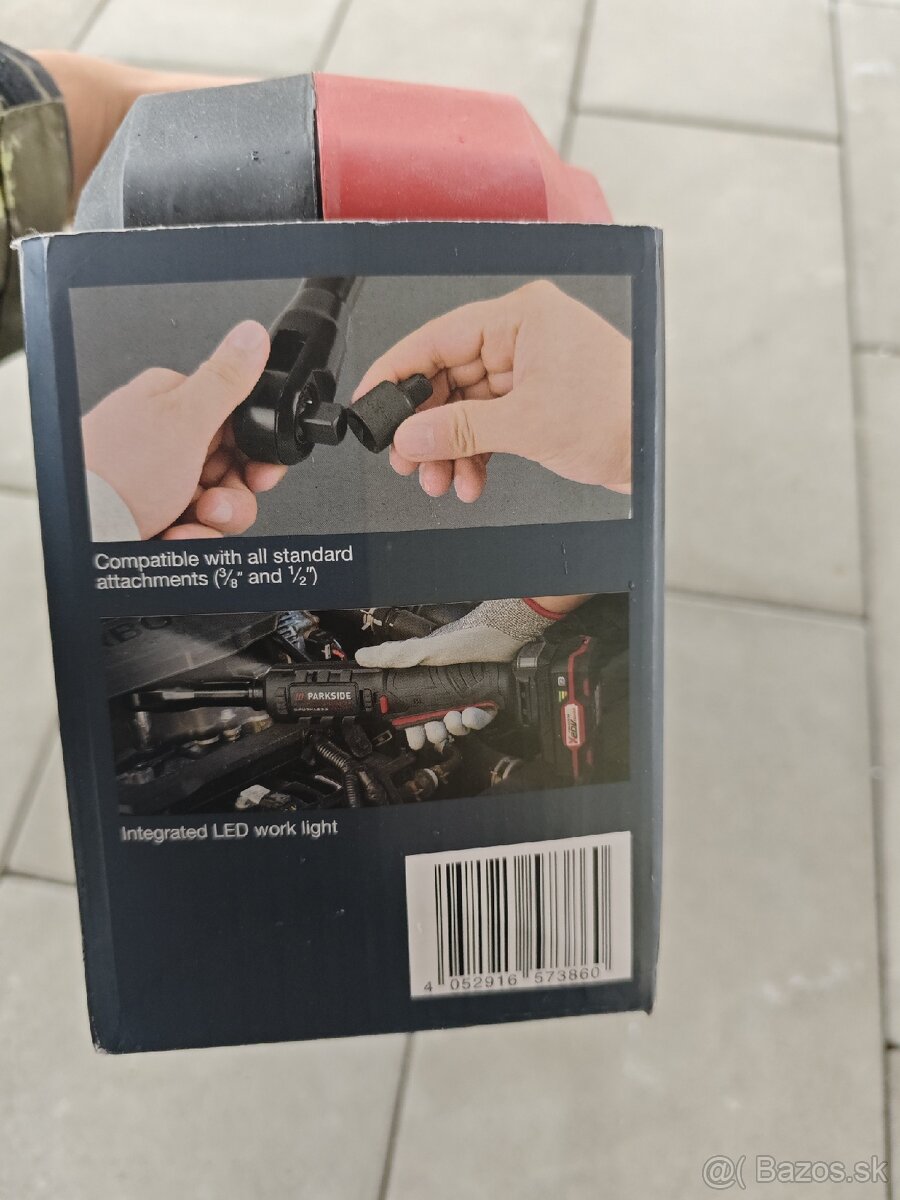 Aku račňový uťahovák parkside performance - 2