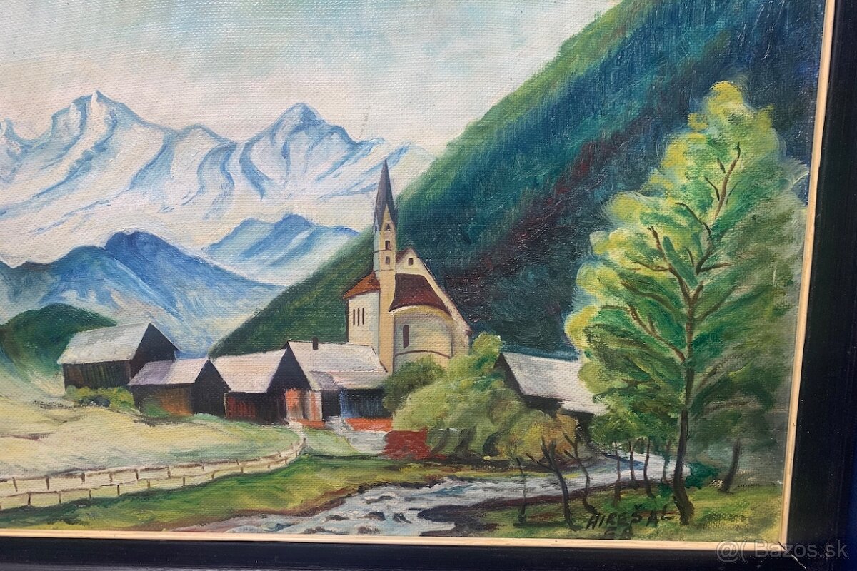 Obraz olejomalba na sololite 47/72cm - 2