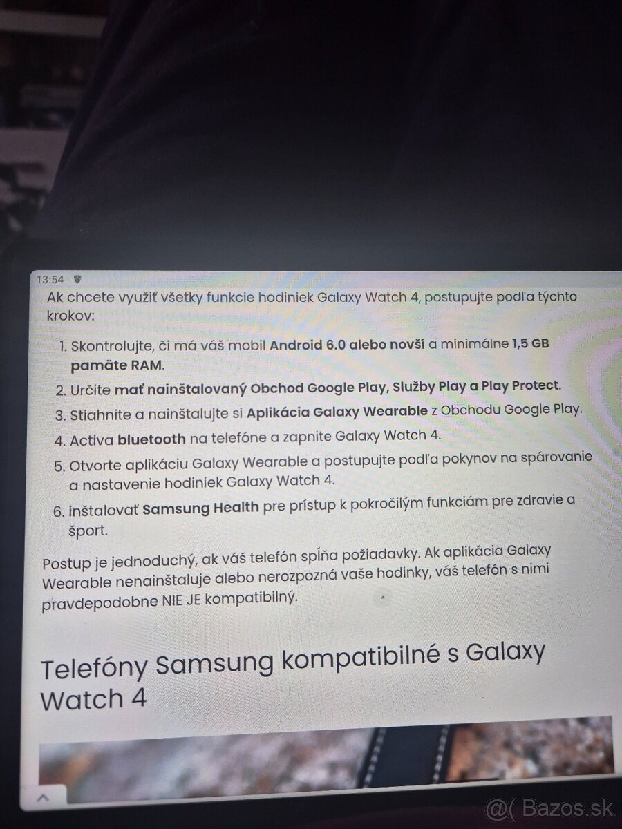 Predam smart hodinky samsung watch 4 - 2