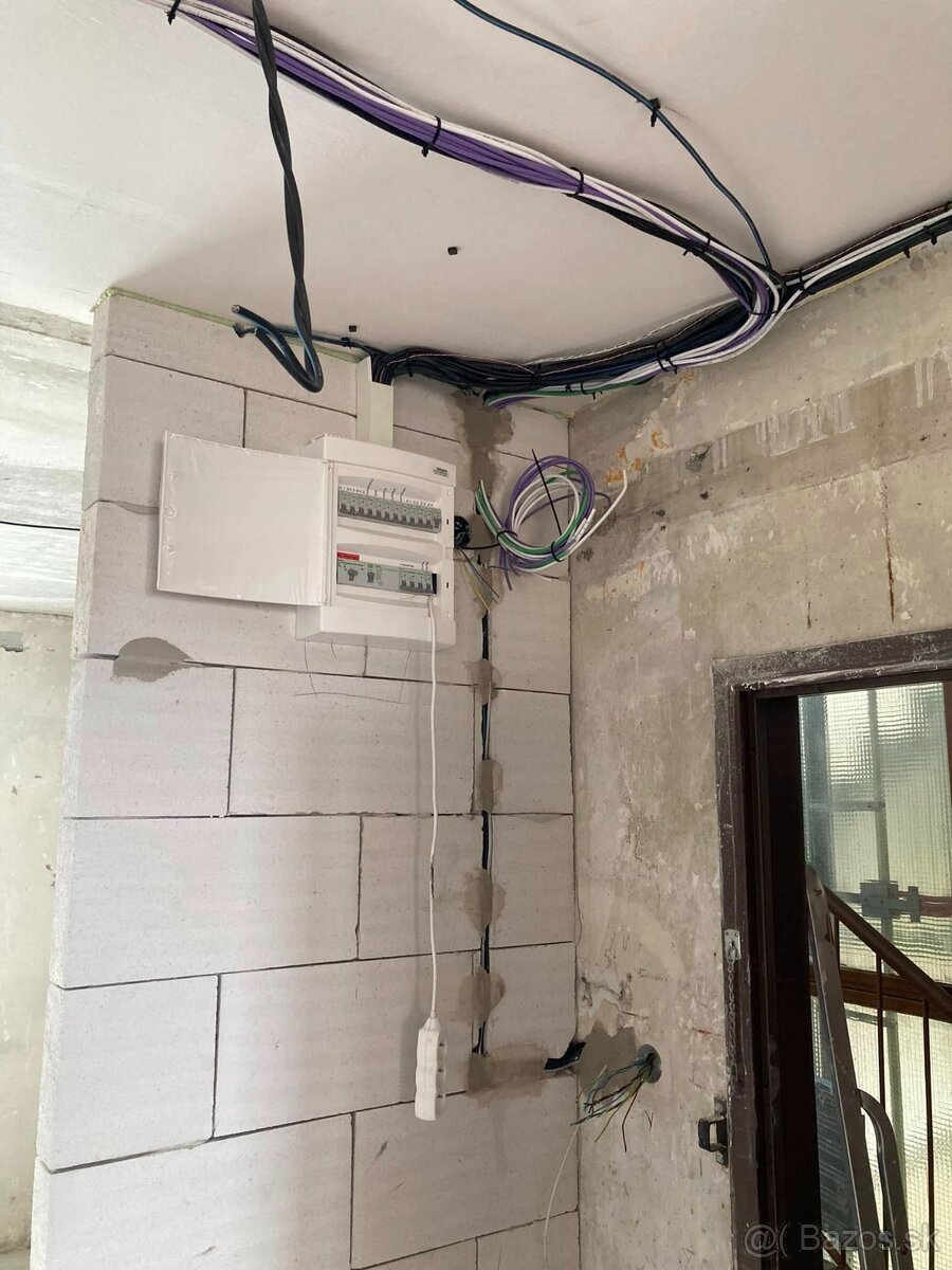 Elektroinštalačné práce - 2