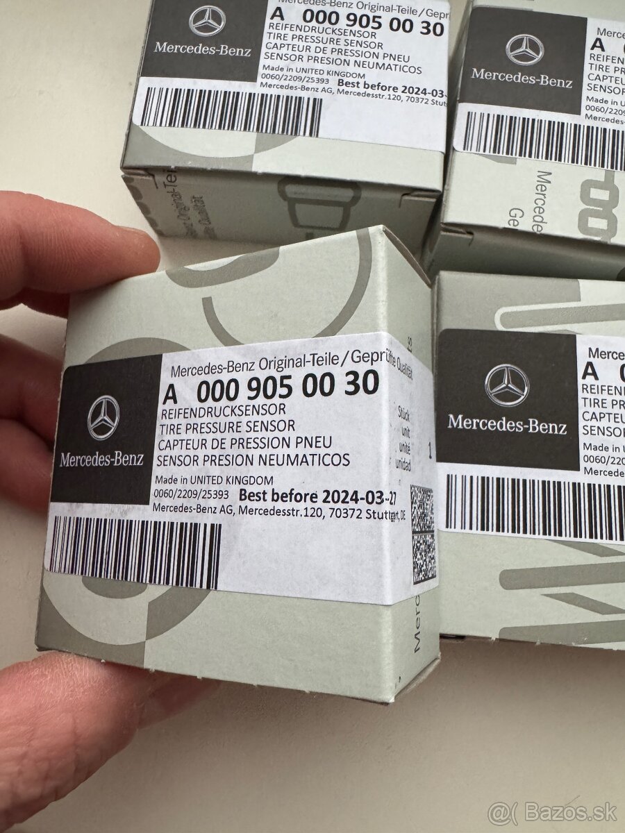 Snímač tlaku v pneumatikách Mercedes A0009050030 - 2