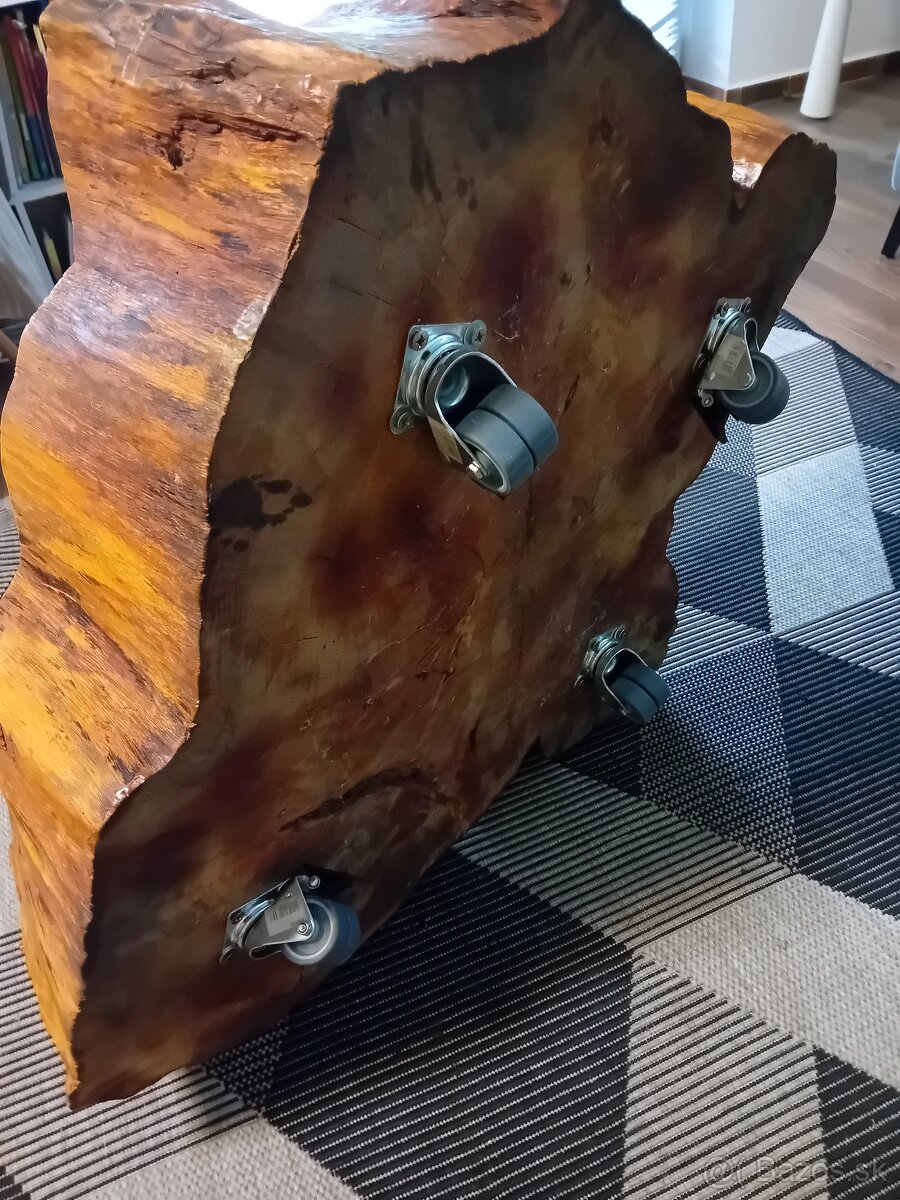 Drevený konferečný stolík - 2