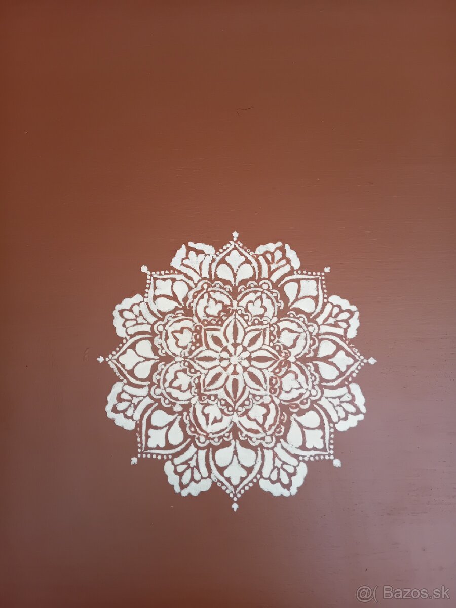 Drevený retro starý stôl - 2