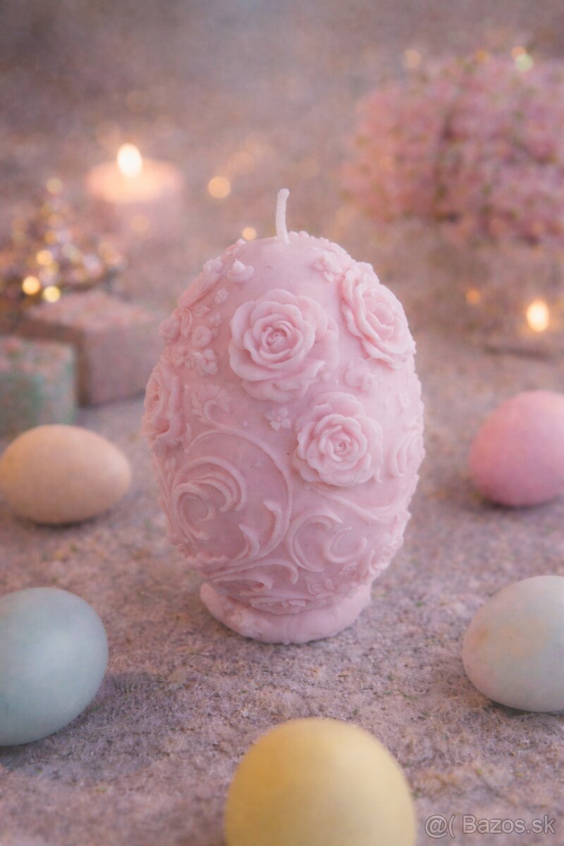 Sojova sviecka- vajicko - 2
