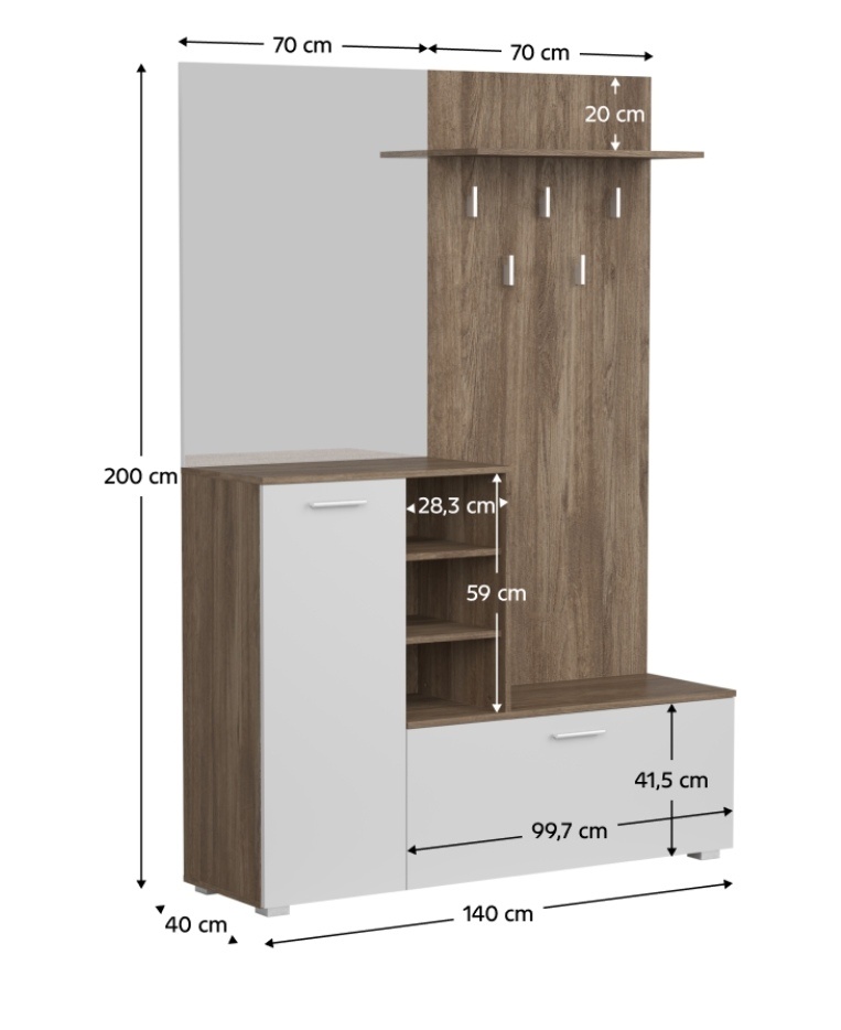Chodbová zostava - 2