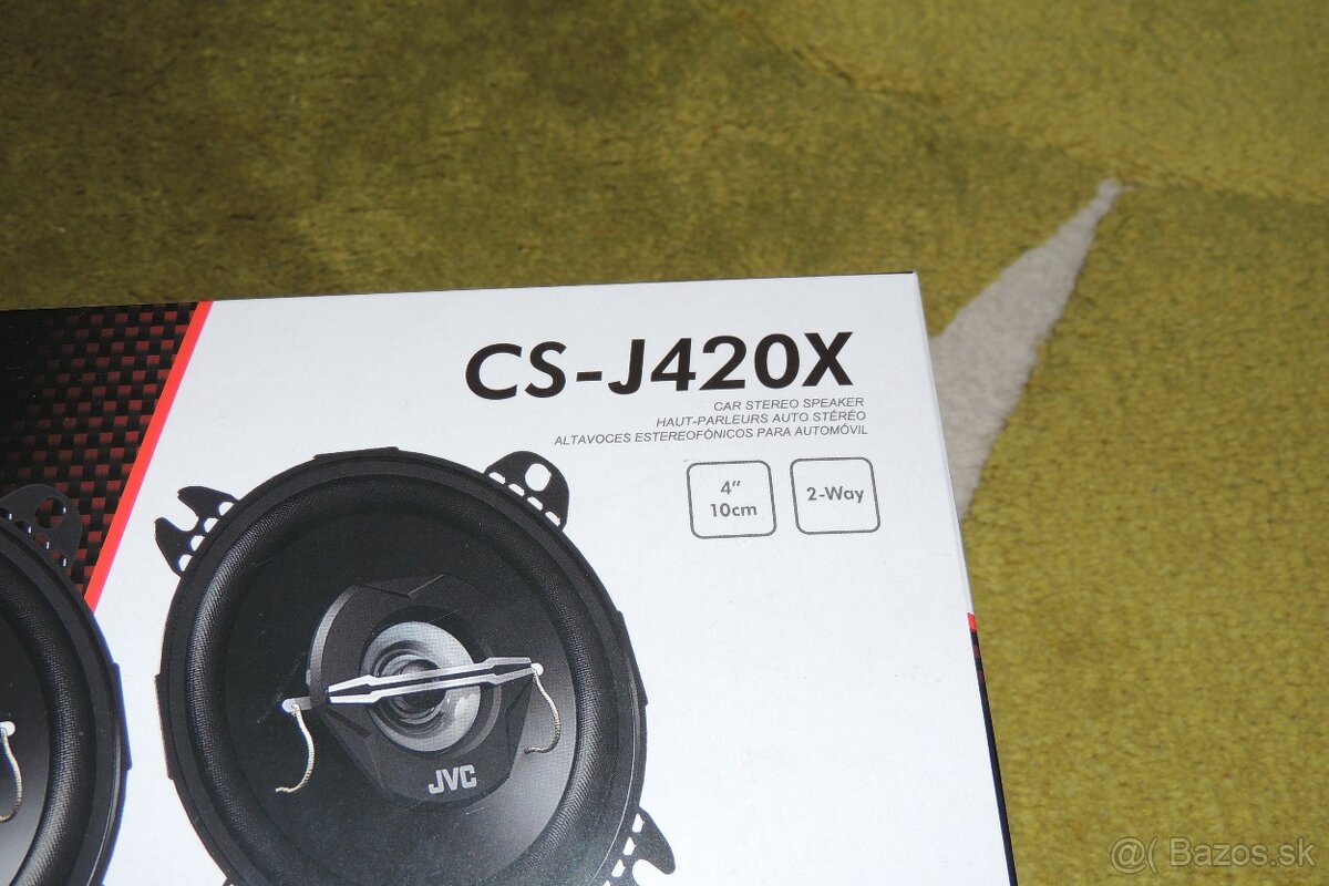Reproduktory 100mm JVC CS-J420X - 2