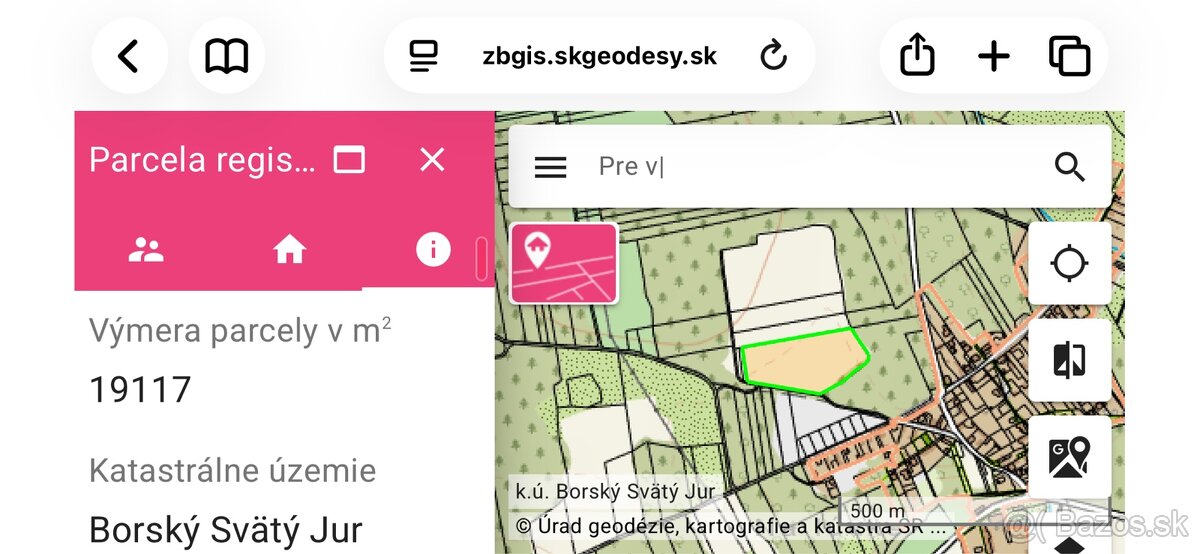 Tomky investičný pozemok - 2