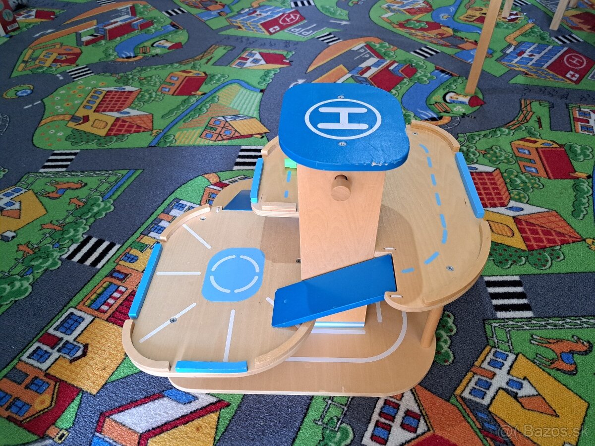 Drevená autodráha - 2