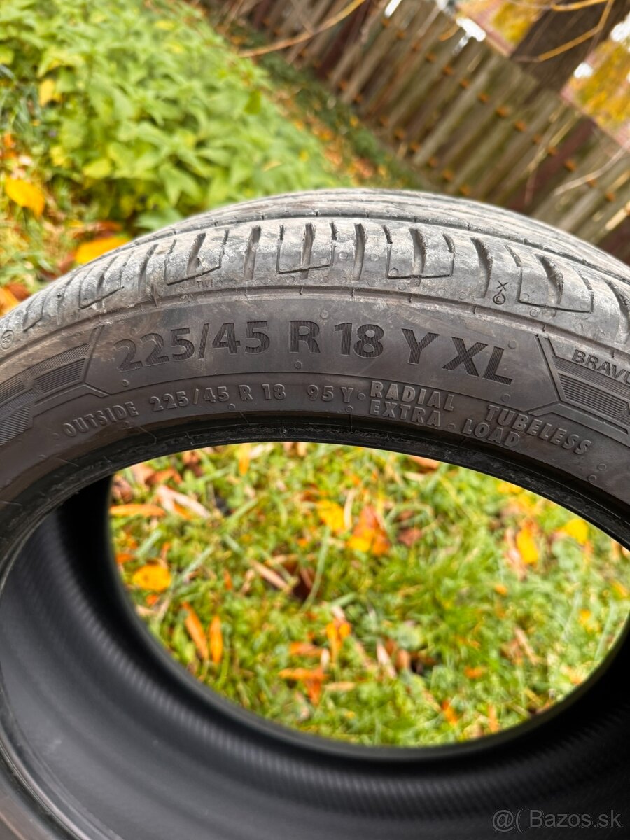 Letné Pneumatiky BARUM 225/45R18 95Y XL FR BRAVURIS 5HM - 2