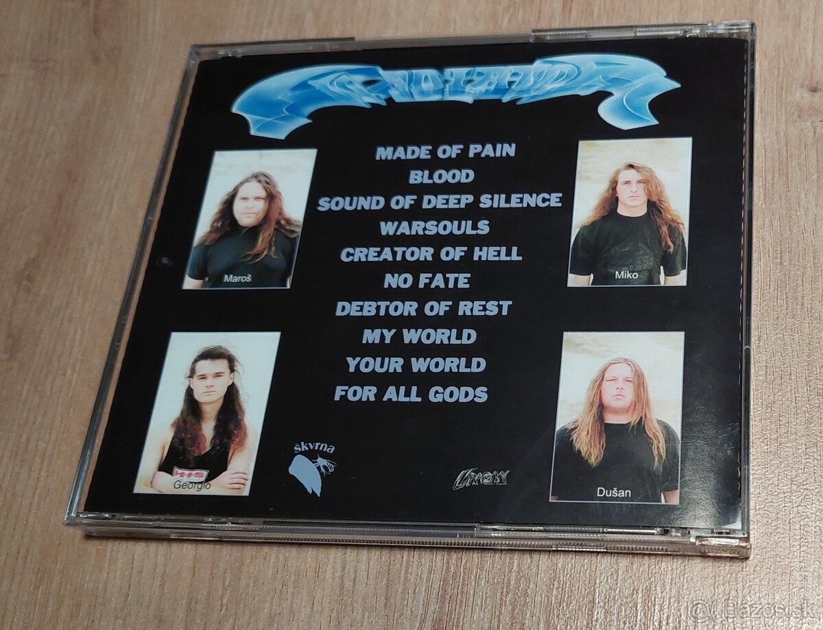 Gladiator - Made of pain CD - 2