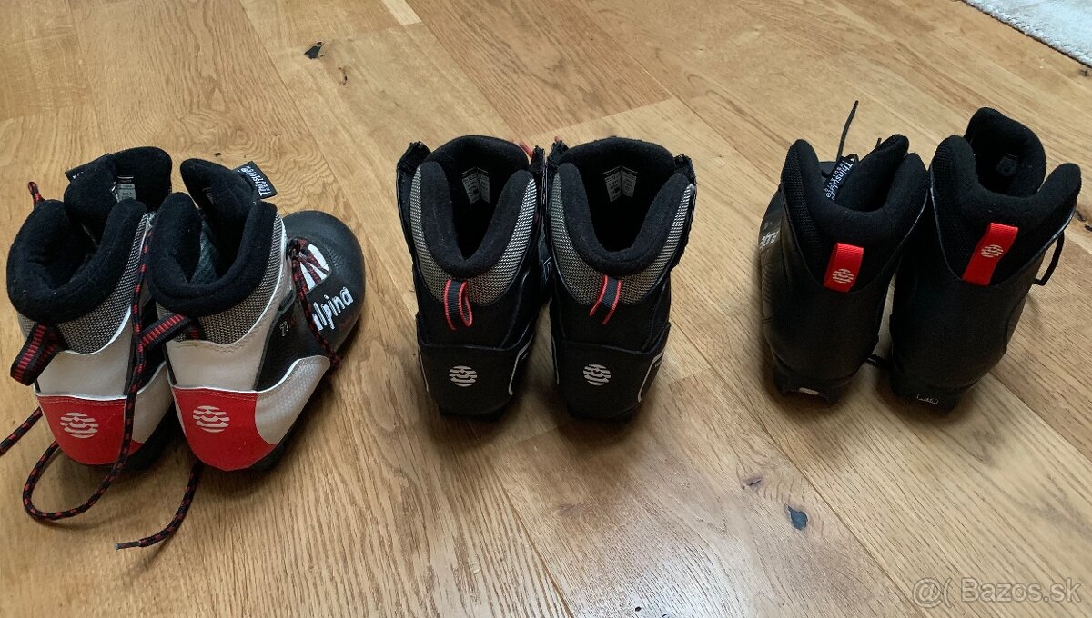 Detske topánky na bežky Alpina, veľkosti 33,34,35 - 2