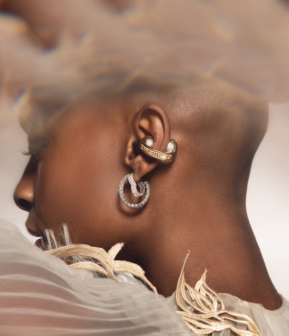 Moto buds loop swarovski - 2